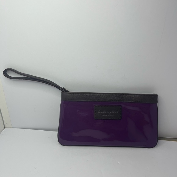 kate spade Handbags - Kate Spade New York Purple Brown Wristlet Clutch Pouch